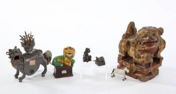 GROUP OF ASIAN FIGURINES