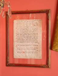 SET OF THREE FRAMED MANUSCRIPTS OF SHEET MUSIC - 2