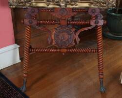 ELABORATELY CARVED VICTORIAN EASEL - 2