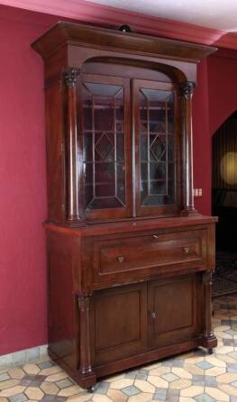 19TH CENTURY BOOKCASE SECRETARY