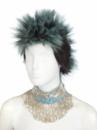 PHYLLIS DILLER WIGS AND CHOKERS