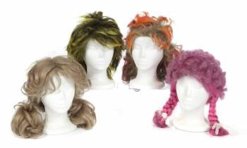 PHYLLIS DILLER WIGS AND CHOKERS