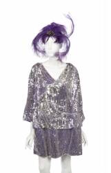 PHYLLIS DILLER SEQUINED DRESSES AND FEATHER HATS - 2