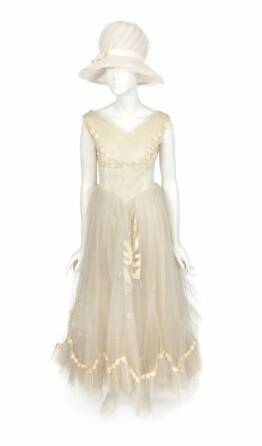 PHYLLIS DILLER LACE AND CHIFFON GOWNS