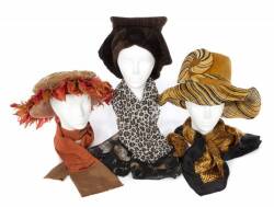 PHYLLIS DILLER HATS AND SCARVES