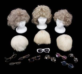 PHYLLIS DILLER EYEWEAR AND WIGS