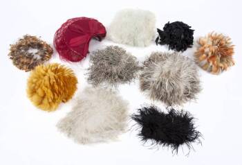 PHYLLIS DILLER FEATHER WARDROBE PIECES