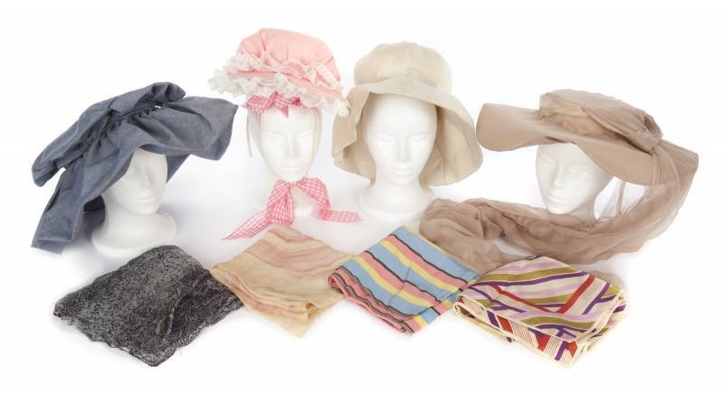 PHYLLIS DILLER HATS AND SCARVES