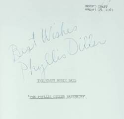 PHYLLIS DILLER VARIETY SHOW SCRIPTS - 2