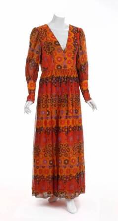 MR. BLACKWELL PRINTED MAXI DRESSES