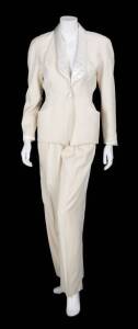 MARLA MAPLES WEDDING REHEARSAL THIERRY MUGLER SUIT