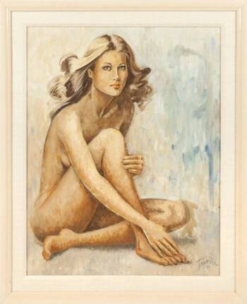 TRAVILLA NUDE PAINTING