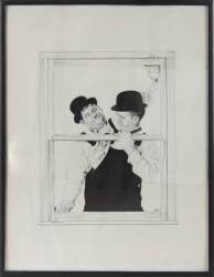 STAN LAUREL AND OLIVER HARDY PORTRAITS - 4