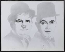 STAN LAUREL AND OLIVER HARDY PORTRAITS - 5