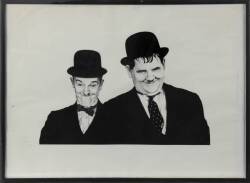 STAN LAUREL AND OLIVER HARDY PORTRAITS - 6