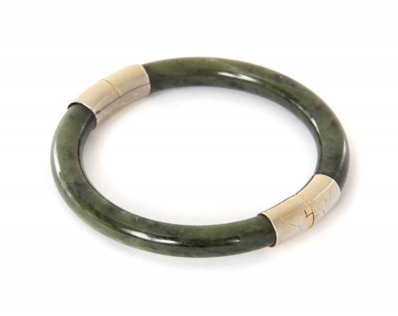 LUCILLE HARDY JADE BANGLE