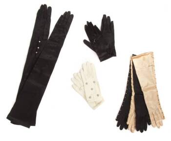 CYD CHARISSE VINTAGE STAGE GLOVES