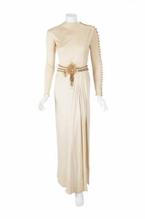 CYD CHARISSE STAGE WORN GOWN