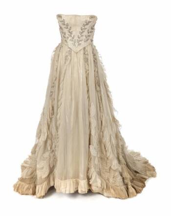 MITZI GAYNOR GOLDEN GIRL BALL GOWN