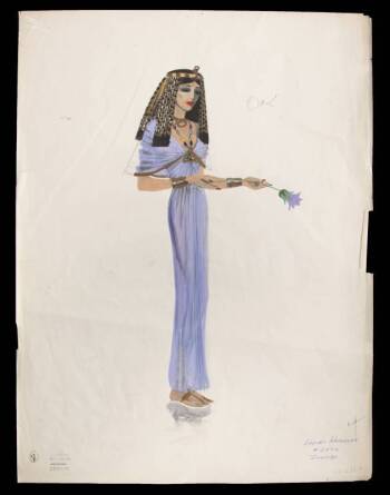 SALOME ZULEIKA COSTUME SKETCH