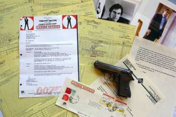 HERO WALTHER PPK USED BY TIMOTHY DALTON AS JAMES BOND IN LICENCE TO KILL