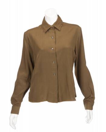 MARILYN MONROE BROWN BLOUSE