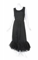 ELIZABETH TAYLOR CREPON COCKTAIL DRESS