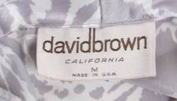 ELIZABETH TAYLOR PRINTED DAVID BROWN HOSTESS GOWNS - 5