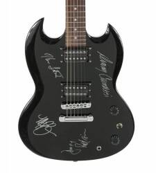 ESG GUITAR SIGNED BY GAMMA BAND MEMBERS - 2