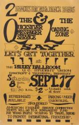 QUICKSILVER MESSENGER SERVICE CONCERT POSTERS AND POSTER PLATES - 3