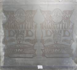 GRATEFUL DEAD FAMILY DOG POSTER AND PRINTING PLATES - 3