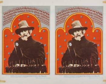 BIG BROTHER & THE HOLDING COMPANY FAMILY DOG POSTER PLATES AND PROOFS