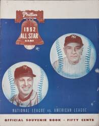 1952 ALL-STAR GAME PROGRAM SIGNED ON-SITE BY 48 - 9