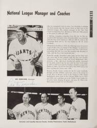 1952 ALL-STAR GAME PROGRAM SIGNED ON-SITE BY 48 - 10