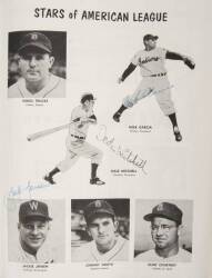 1952 ALL-STAR GAME PROGRAM SIGNED ON-SITE BY 48 - 8