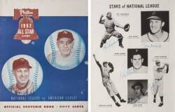 1952 ALL-STAR GAME PROGRAM SIGNED ON-SITE BY 48 - 11