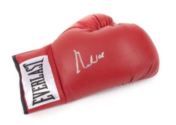 MUHAMMAD ALI SIGNED BOXING GLOVE