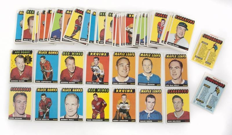 1965-66 TOPPS HOCKEY COMPLETE SET