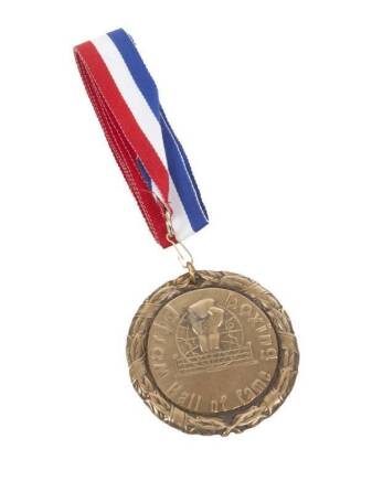 JOE LOUIS WORLD BOXING HALL OF FAME INDUCTION MEDAL