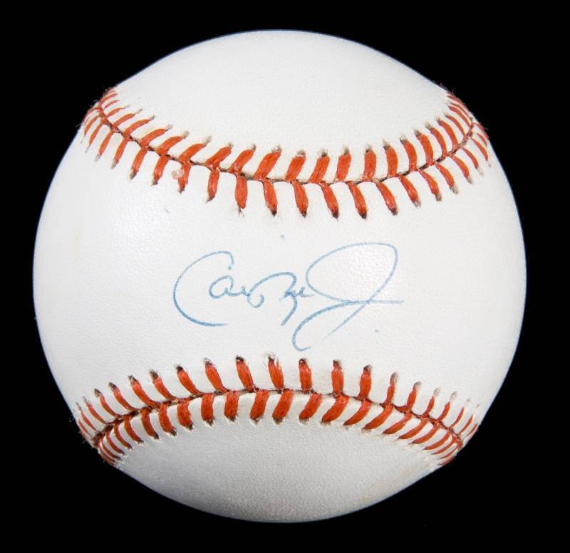 CAL RIPKEN JR. SIGNED CONSECUTIVE GAMES PLAYED STREAK COMMEMORATIVE BASEBALL