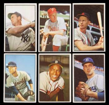 1953 BOWMAN BASEBALL NEAR COMPLETE LOW NUMBERS SET