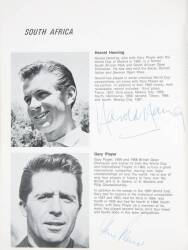 JACK NICKLAUS, LEE TREVINO AND GARY PLAYER MULTI-SIGNED 1971 WORLD CUP OF GOLF PROGRAM - 3