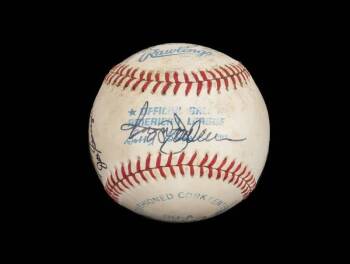 HALL OF FAME AND ALL-STAR PLAYERS SIGNED BASEBALL