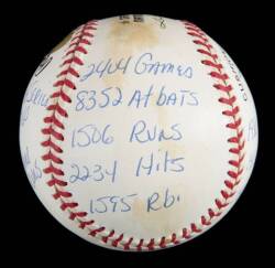 MIKE SCHMIDT SIGNED AND MULTI-INSCRIBED LIMITED EDITION STAT BALL BASEBALL - 4