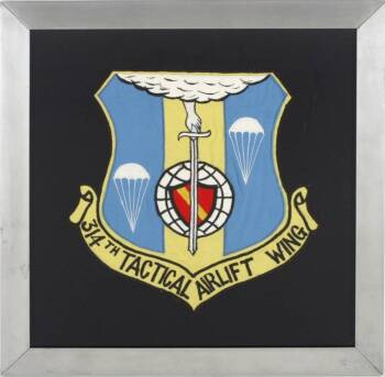 314TH TACTICAL AIRLIFT PATCH