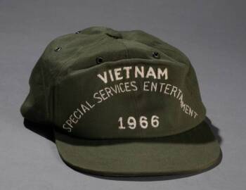 GREEN ARMY CAP DATED 1966