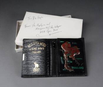 WALLET OF ELEPHANT HIDE FROM THAILAND
