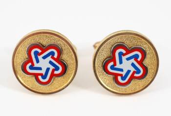 BICENTENNIAL GOLF CUFFLINKS