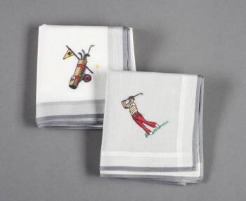 GOLF-RELATED HANKERCHIEFS