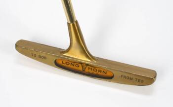 LONGHORN INSCRIBED PUTTER